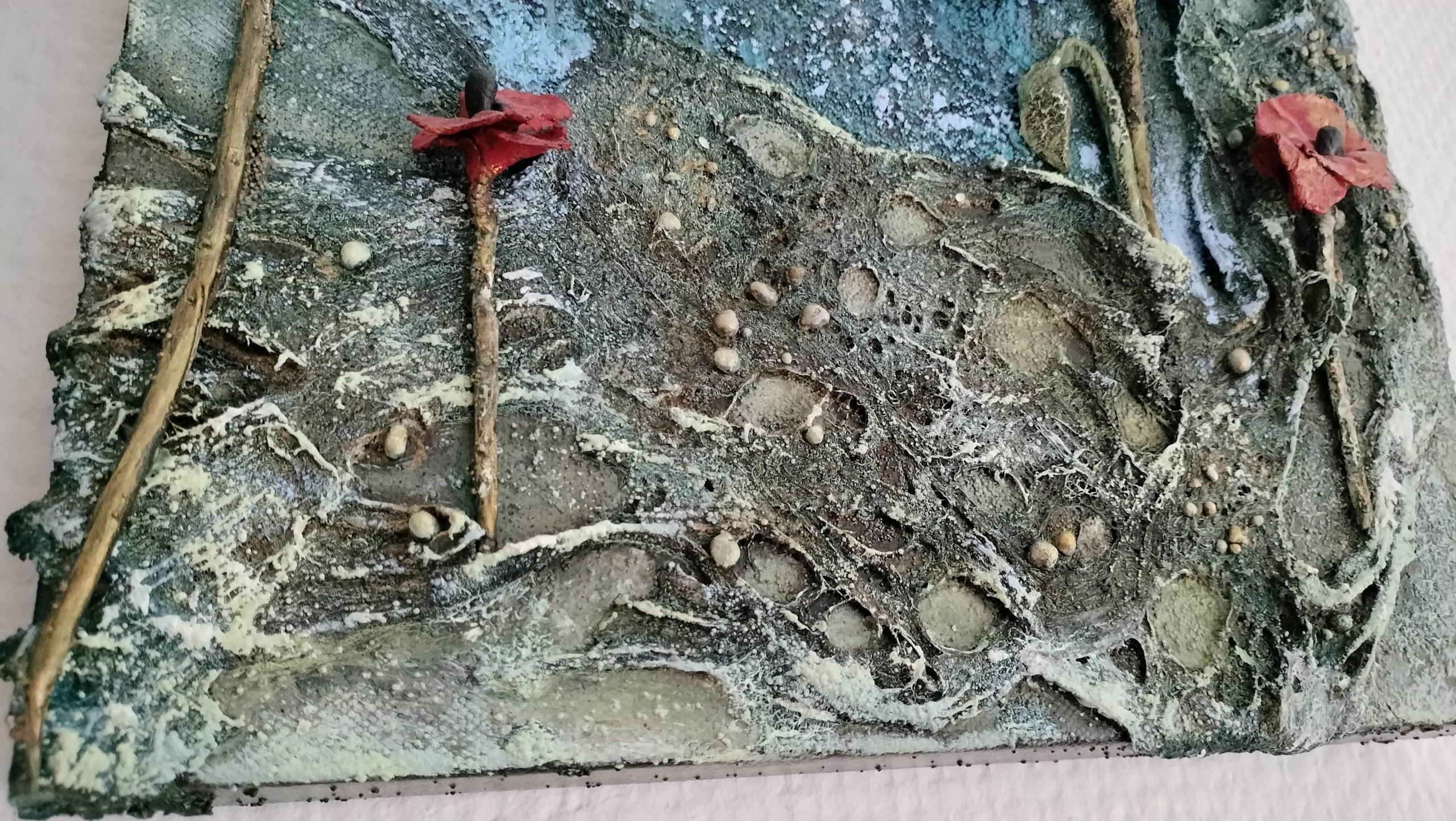 Powertex structuur schilderij